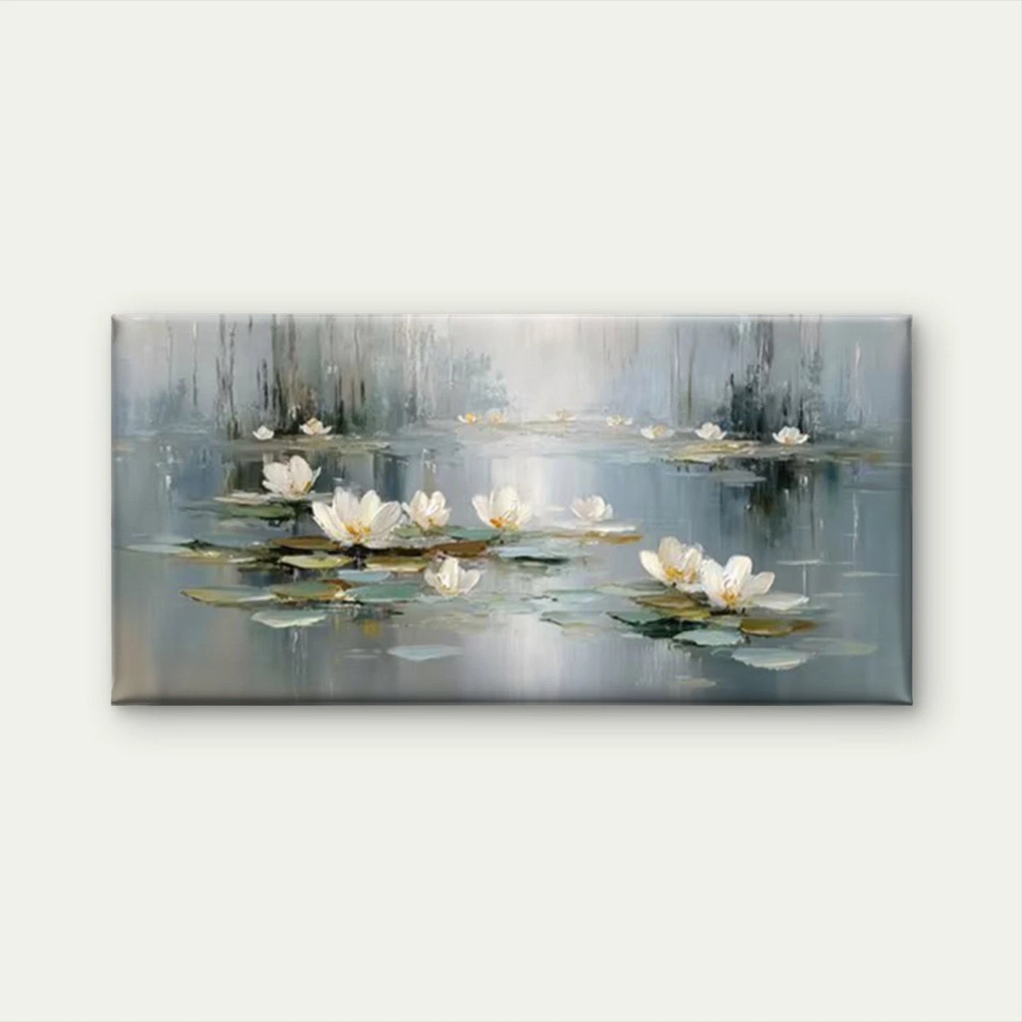 Minimalist Abstract Floral  Wall Art Canvas Office Home Room Framed 120x60cm