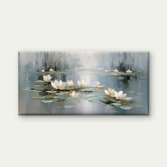 Minimalist Abstract Floral  Wall Art Canvas Office Home Room Framed 120x60cm