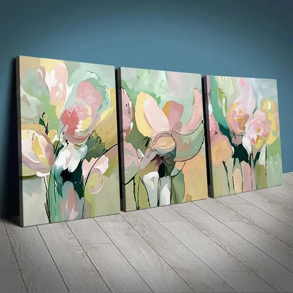 3pcs Wonderland Canvas Snowy Forest Wall Art Set Canvas Framed 40x60cm - High Quality Print 100% Australian Made Wall Canvas Ready to Hang