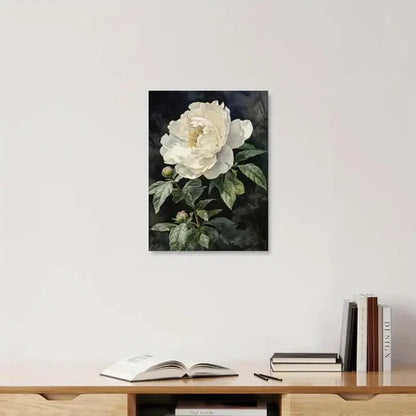Beautiful Watercolor Flowers Antique Painting 60x90cm Metal Print Ready to Hang