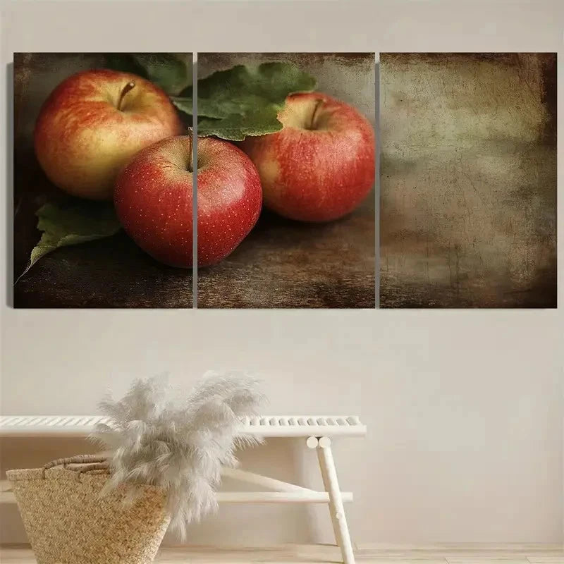 3pcs Rustic Farmhouse Wall Art Set Canvas Framed 50x70cm - High Quality Print 100% Australian Made Wall Canvas Ready to Hang
