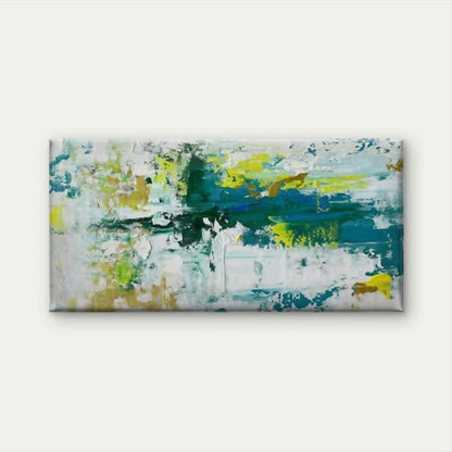 Abstract Textured Painting Wall Art Canvas Office Home Room Framed 120x60cm
