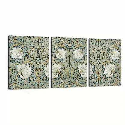 3pcs Abstract Nature Floral Art Canvas Framed 40x60cm - High Quality Print 100% Australian Made Wall Canvas Ready to Hang