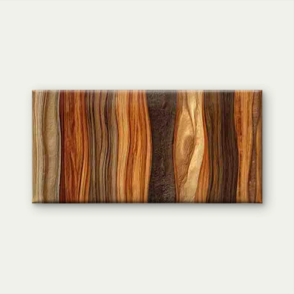 Warm Wood Textured Grain Art Wall Art Canvas Office Home Room Framed 120x60cm