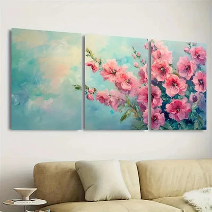 3pcs Lush Nature-Inspired Wall Art Set Canvas Unframed - High Quality Print 100% Australian Made Wall Canvas