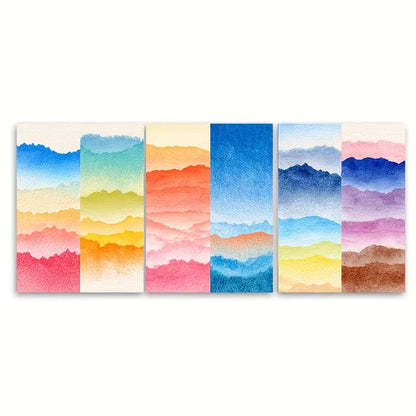 3pcs Various Sunset Clipart, Sunset  Wall Art Set Canvas Framed 50x70cm - High Quality Print 100% Australian Made Wall Canvas Ready to Hang