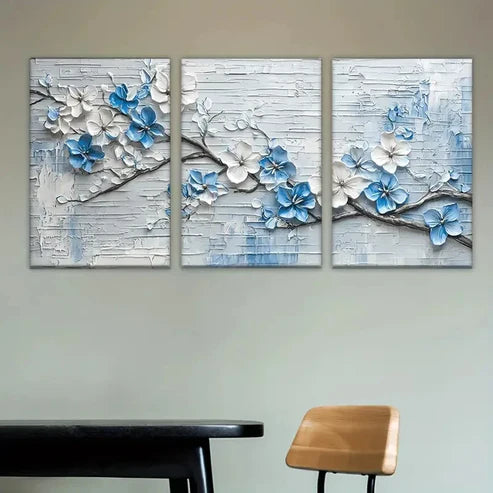 3pcs Three-Piece Canvas Artwork Wall Art Set Canvas Unframed - High Quality Print 100% Australian Made Wall Canvas