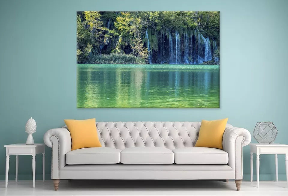 Plitvice Lakes National park   Wall Art Decor 100% Australian Made