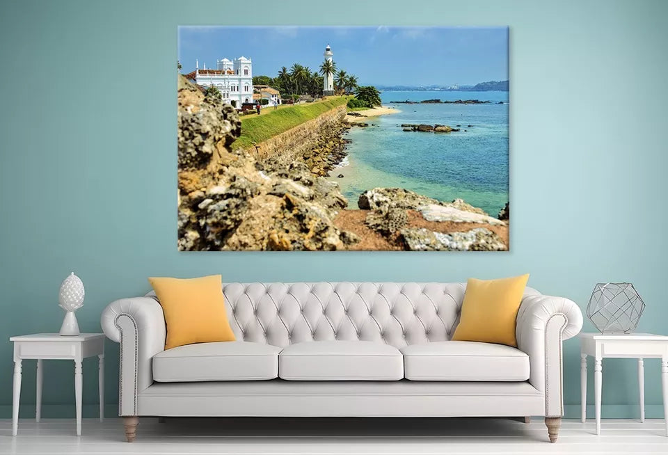 Lighthouse In Galle, Sri Lanka  Wall Art Decor 100% Australian Made