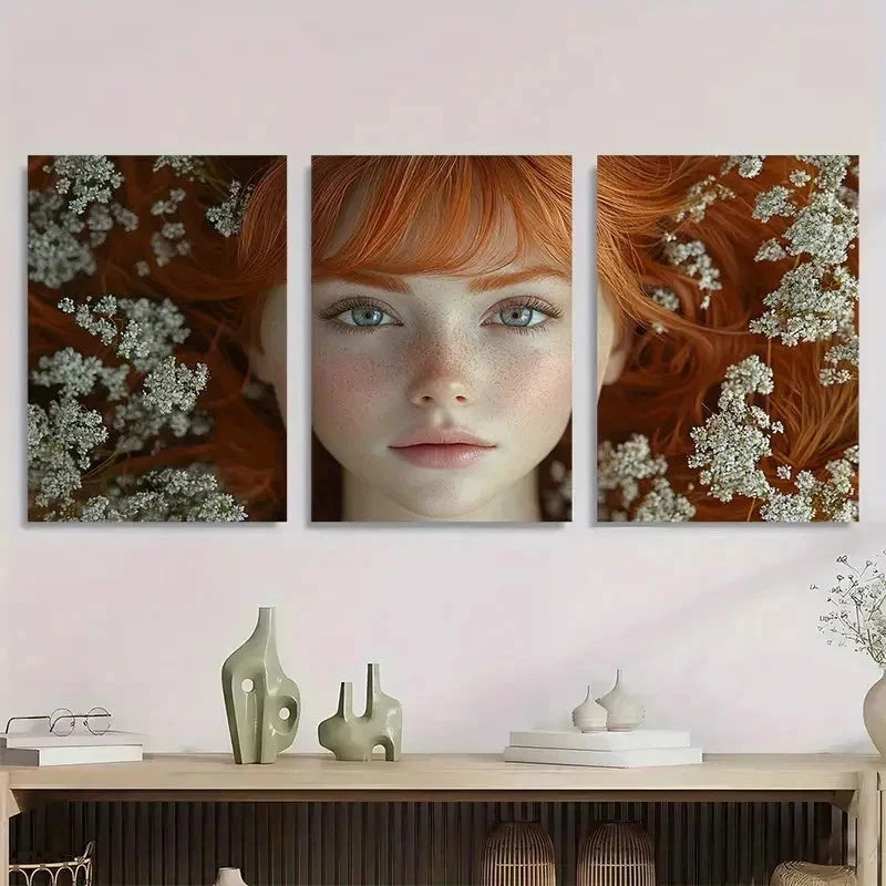 3pcs Order For Anya Cute Beauty Perfect Wall Art Set Canvas Framed 40x60cm - High Quality Print 100% Australian Made Wall Canvas Ready to Hang