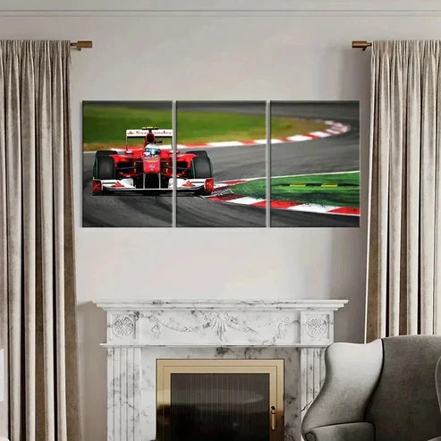 3pcs Mount Fuji Cherry Blossoms Sakura Wall Art Set Canvas Unframed - High Quality Print 100% Australian Made Wall Canvas