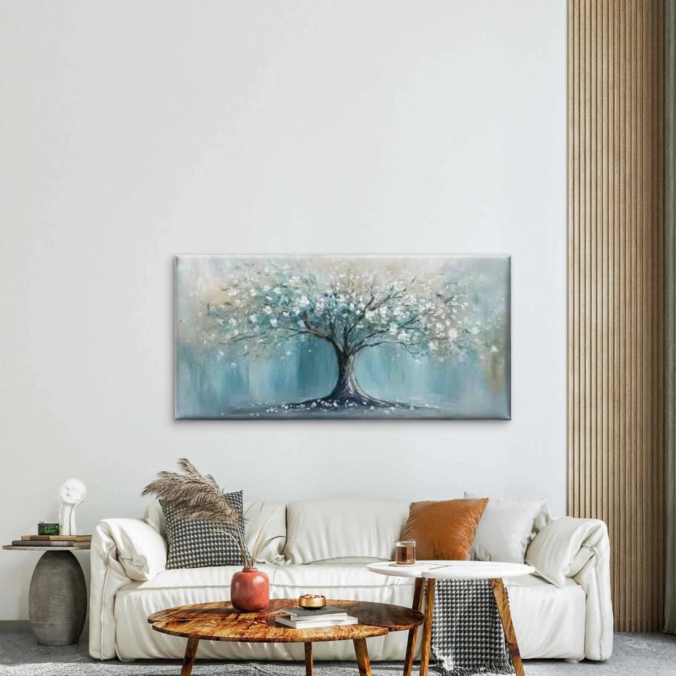 Nature Inspired Landscape Wall Art Canvas Office Home Room Framed 120x60cm
