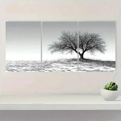 3pcs Sketch Shepherd Tree Drawing DI Wall Art Set Canvas Unframed - High Quality Print 100% Australian Made Wall Canvas