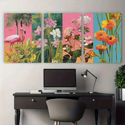 3pcs Tropical Décor Miami Florida Perfect 3pcs Tropical Décor Miami Florida Perfect Wall