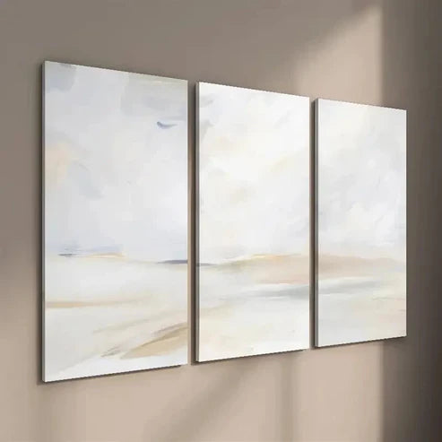 3pcs Abstract Watercolor Style Wall Art Set Canvas Unframed - High Quality Print 100% Australian Made Wall Canvas