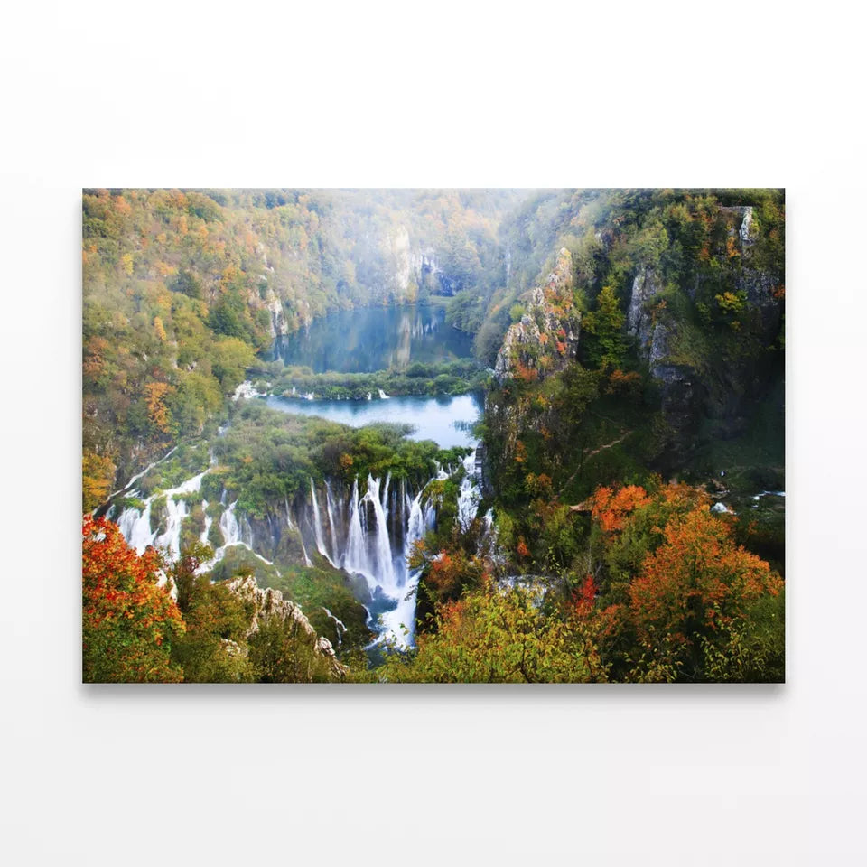 Plitvice Lakes National Park   Wall Art Decor 100% Australian Made