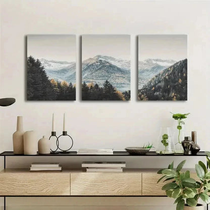 3pcs  Art Deco Modern Classic Wall Art Set Canvas Framed 40x60cm - High Quality Print 100% Australian Made Wall Canvas Ready to Hang