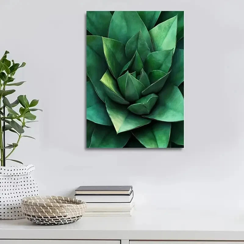Featuring Agave Geometric Designs by Galeswitzer 40x60cm Metal Print Ready to Hang