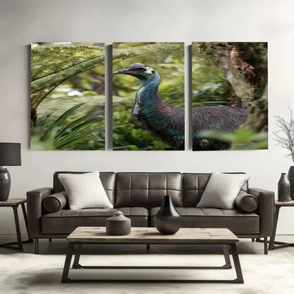 3pcs Auckland Zoo Australia Wall Art Set Canvas Framed 50x70cm - High Quality Print 100% Australian Made Wall Canvas Ready to Hang