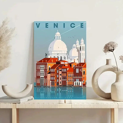 Venice Italy Cityscape Italian Architecture Art Travel Poster Print Wall Art