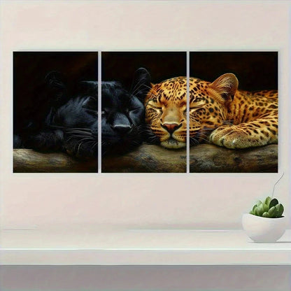 3pcs Green Fairy with Roses & Absinthe Metal Print Ready to Hang Art