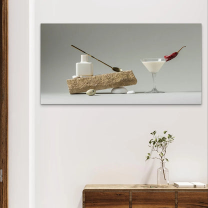 Modern Minimalist Still Life Wall Art Canvas Office Home Framed 120x60cm