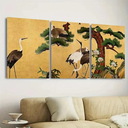 3pcs Vibrant Polyester Wall Art Set Canvas Unframed - High Quality Print 100% Australian Made Wall Canvas