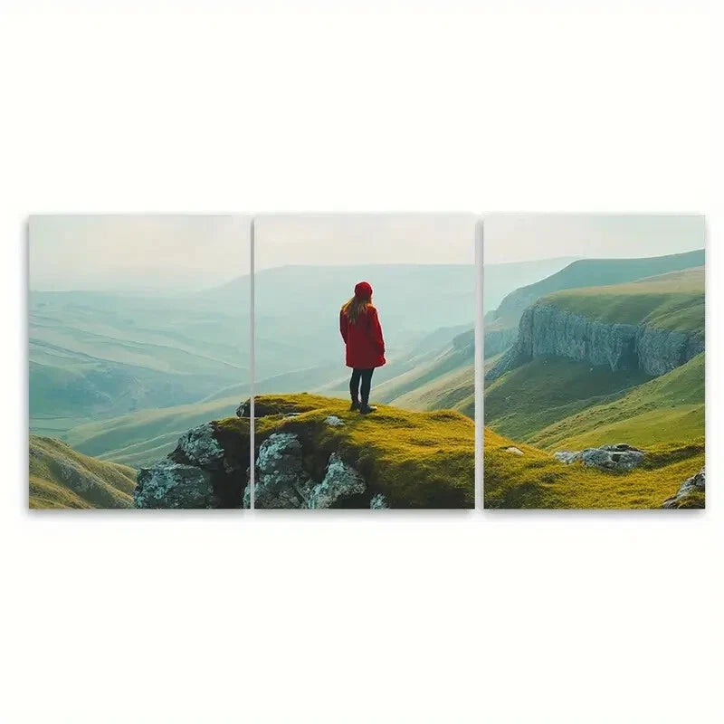 3pcs Yorkshire Dales National Park Metal Print Ready to Hang Art