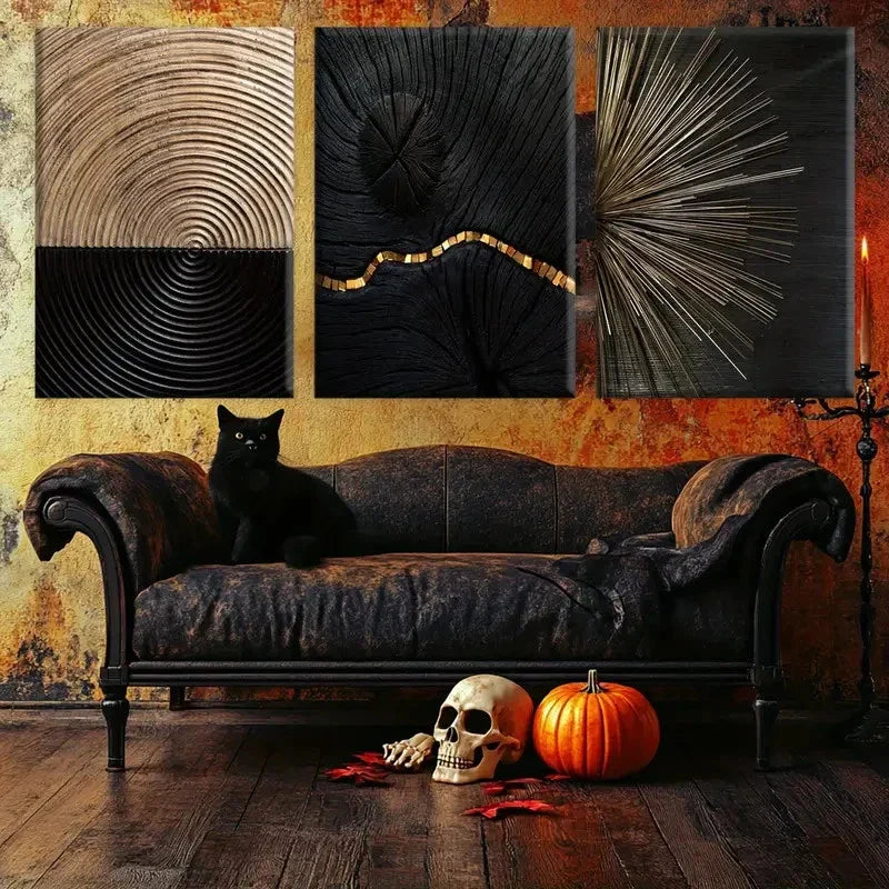 3pcs Art Poster, Fantasy Decoration Wall Art Canvas Unframed - High Quality Print 100% Australian Made Wall Canvas