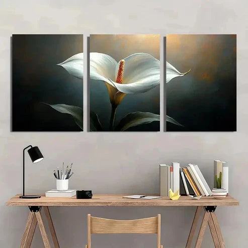 3pcs Modern Nature-Inspired Décor Wall Art Canvas Unframed - Hig0h Quality Print 100% Australian Made Wall Canvas
