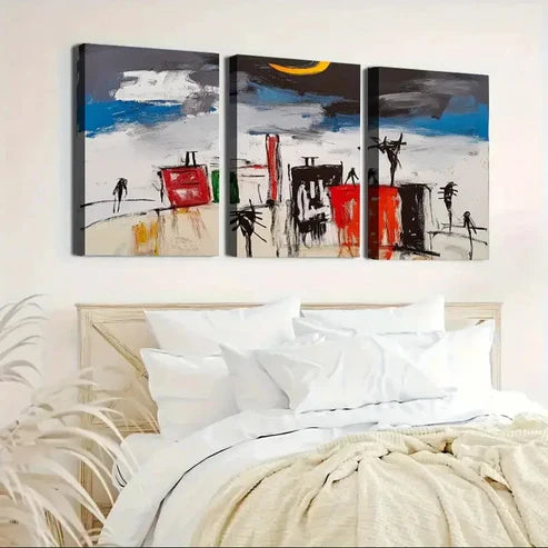 3pcs Beautiful Artwork Decorating Entryways Wall Art Canvas Unframed – High Quality Print 100% Australian Made Wall Canvas