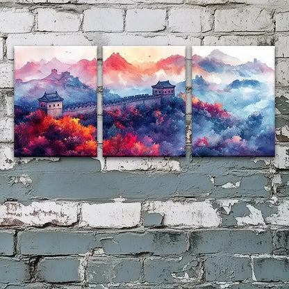 3pcs The Beautiful Views Perfect Great Wall Art Set Canvas Framed 40x60cm - High Quality Print 100% Australian Made Wall Canvas Ready to Hang