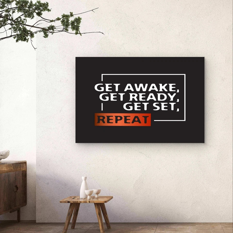 Fitness Gym Motivational Quote 5mm Plastic Poster Ready to Hang 90x60cm