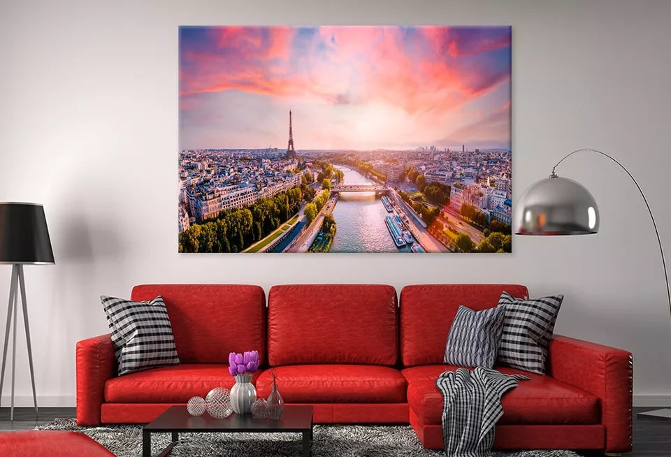 Elegant City Of Lights Wall Art Decor 100% Australian Made