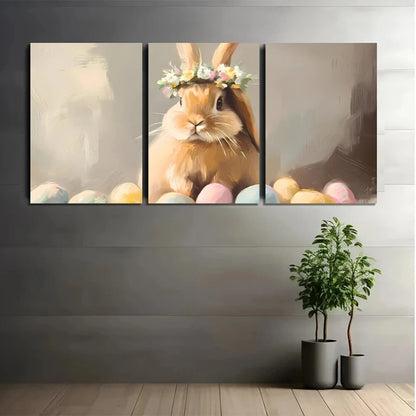 3pcs Poolside Animal Light Blue Water Themed Metal Print Ready to Hang Art