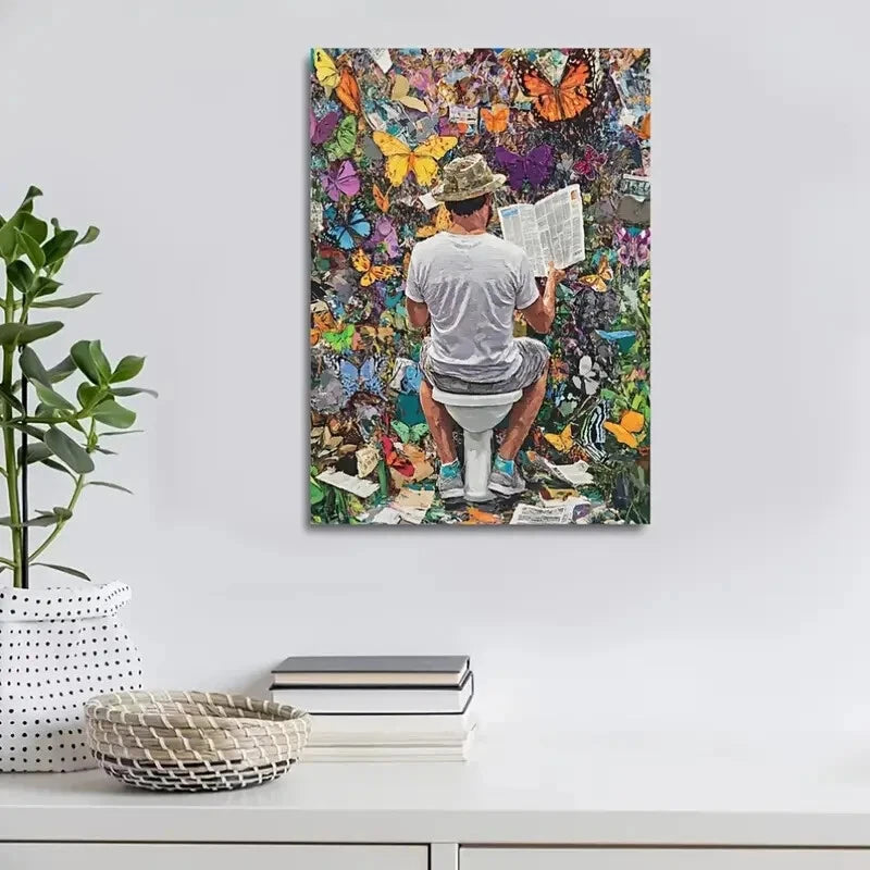 Featuring a Soccer Net Design Ideal Painting 40x60cm Metal Print Ready to Hang