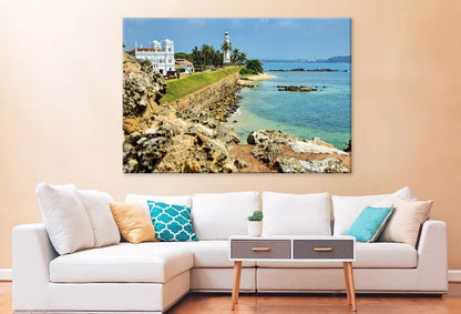 Lighthouse In Galle, Sri Lanka  Wall Art Decor 100% Australian Made