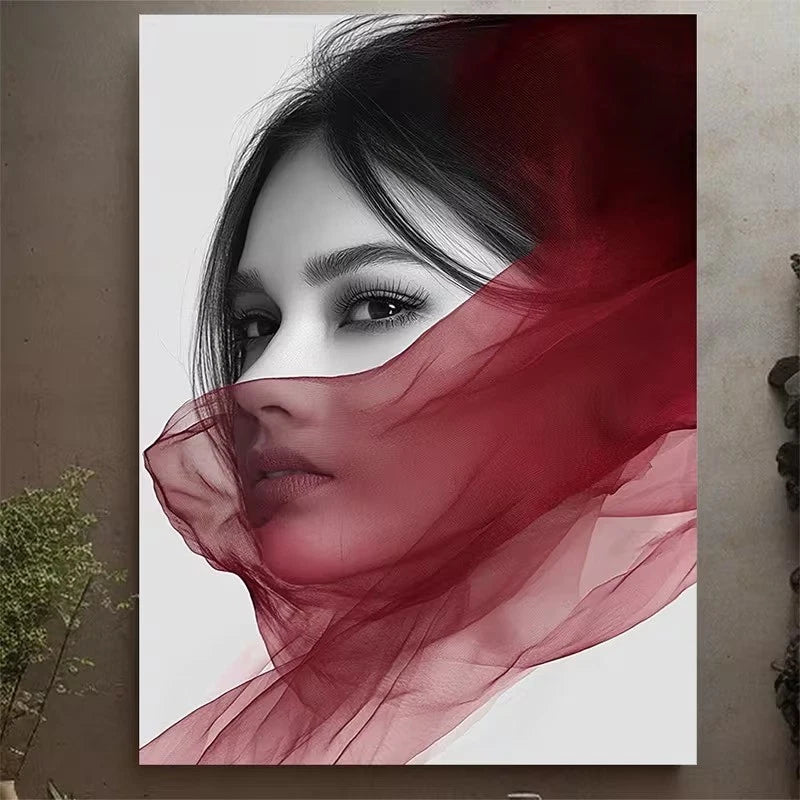 Divine Feminine Gradient 60x90cm Metal Print Ready to Hang