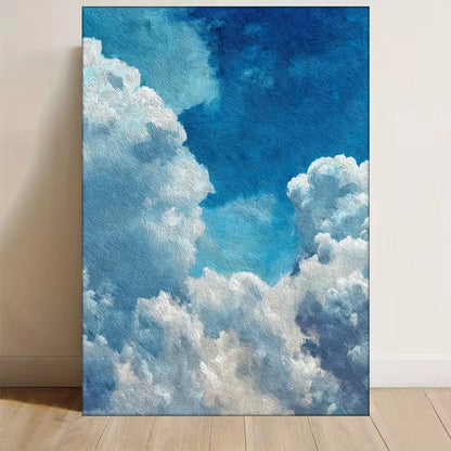 Sky & Clouds Design 60x90cm Metal Print Ready to Hang