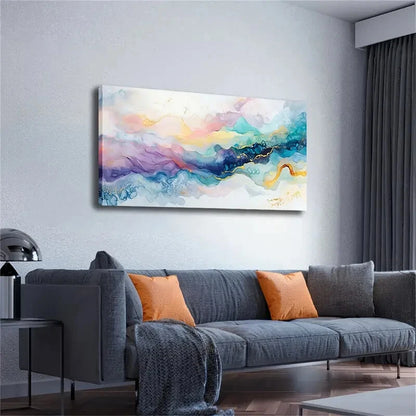 Dreamy Elegant Visual Effect Wall Art Canvas Office Home Room Framed 120x60cm