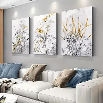 3pcs Bohemian Rustic Farmhouse Canvas Framed 60x90cm - High Quality Print 100% Australian Made Wall Canv