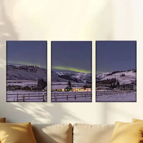 3pcs Fascinating universe Wall Art Set Canvas Unframed - High Quality Print 100% Australian Made Wall Canvas