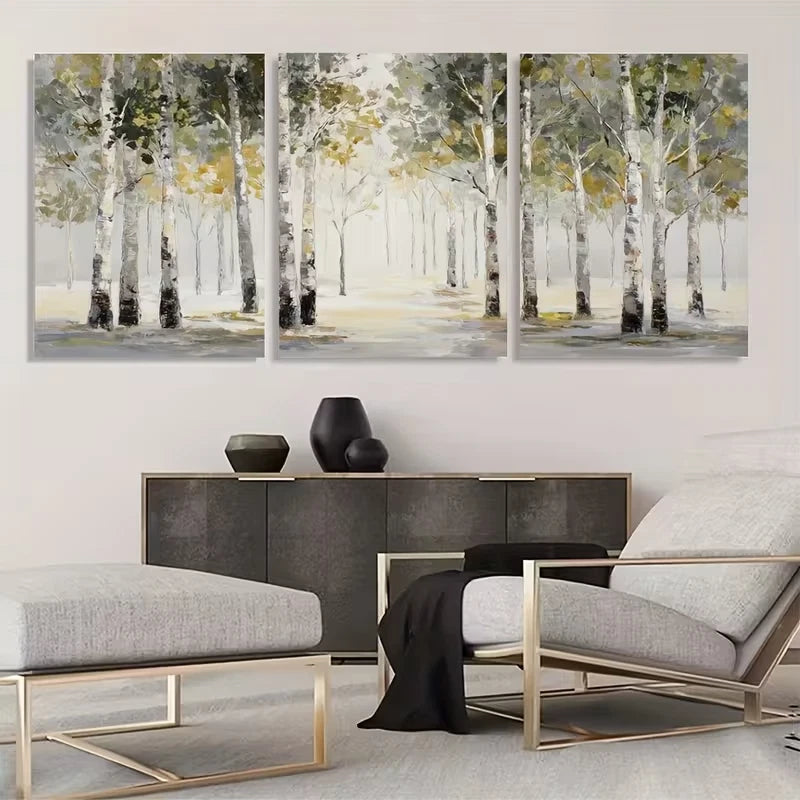 3pcs Triptych Seascape Painting Beach Wall Art Set Canvas Framed 50x70cm - High Quality Print 100% Australian Made Wall Canvas Ready to Hang