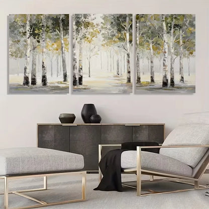 3pcs Triptych Seascape Painting Beach Wall Art Set Canvas Framed 50x70cm - High Quality Print 100% Australian Made Wall Canvas Ready to Hang