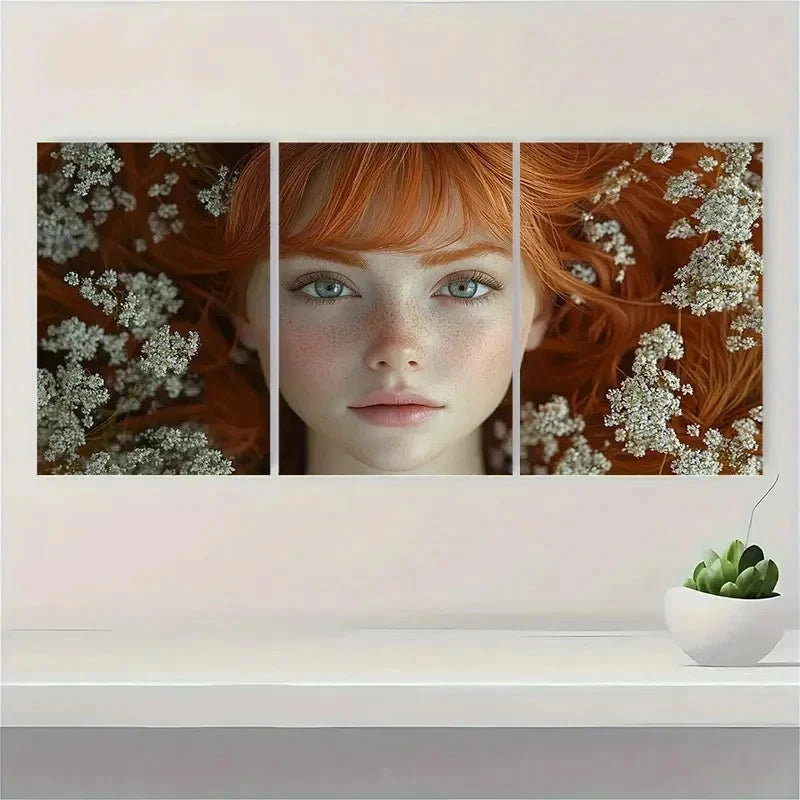 3pcs Order For Anya Cute Beauty Perfect Wall Art Set Canvas Framed 40x60cm - High Quality Print 100% Australian Made Wall Canvas Ready to Hang