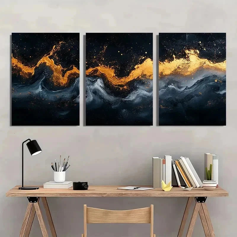 3pcs White Abstract Texture Abstract Perfect Wall Art Set Canvas Framed 40x60cm - High Quality Print 100% Australian Made Wall Canvas Ready to Hang