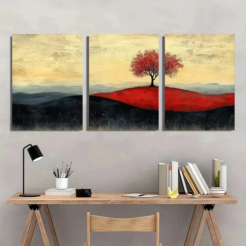 3pcs Minimalist Modern Vintage Farmhouse Perfect Wall Art Set Canvas Framed 40x60cm - High Quality Print 100% Australian Made Wall Canvas Ready to Hang