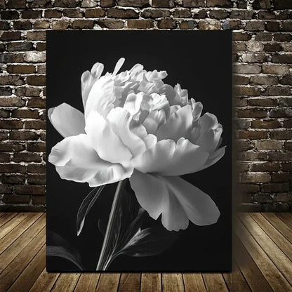 Beautiful Peony Suitable Painting 40x60cm Metal Print Ready to Hang