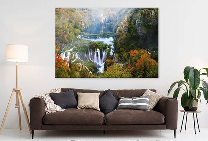 Plitvice Lakes National Park   Wall Art Decor 100% Australian Made