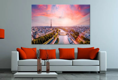 Elegant City Of Lights Wall Art Decor 100% Australian Made